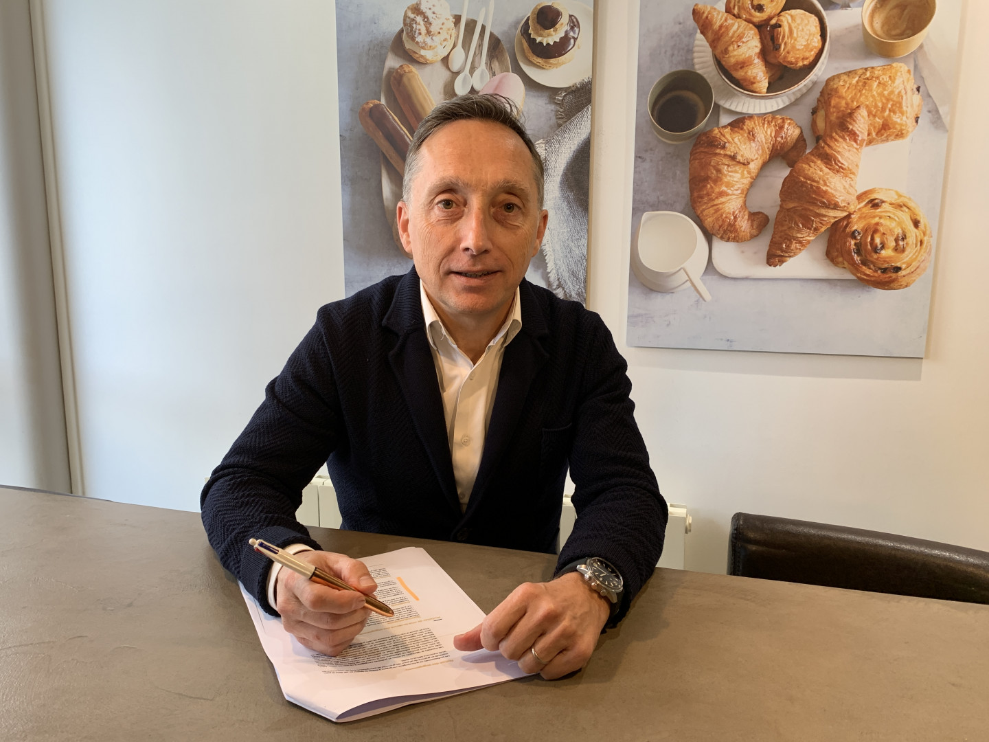 Didier Boudy, président de la Fédération des entreprises de boulangerie pâtisserie (FEB)